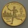 Goldmünze 5 Dollar "Olympia Atlanta Läufer" 1995 (PP) (USA)