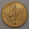 Goldmünze 5 Dollar "Olympia Fahnenträger" 1996 (USA)