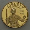 Goldmünze 5 Dollar "World War II 50th" 1993 (PP) (USA)