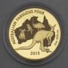 Goldmünze 5oz "Australian Fabulous Four 2015" 