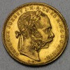 Goldmünze 8 Florin "Wappen" Franz Joseph (Österreich/Ungarn)