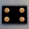Goldmünzen 4 x 1/4oz "Krügerrand" Set – 4-teilig (Südafrika)