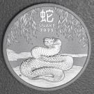 Silbermünze 1/2oz "Schlange" 2025 Lunar III – Year of the Snake (Australien)