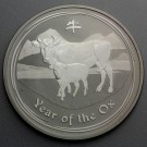 Silbermünze 1oz "Ochse" 2009 Lunar II – Year of the Ox (Australien)