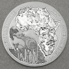 Silbermünze 1oz "Okapi" 2021 African Ounce (Ruanda)
