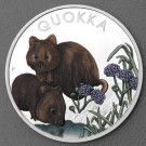 Silbermünze 1oz "Quokka" 2023 (PP/koloriert) (Australien)