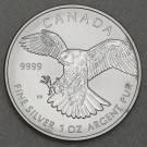 Silbermünze 1oz "Peregrine Falcon" 2014  Birds of Prey (Kanada)