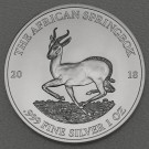 Silbermünze 1oz "Springbock" 2018 (Gabun)