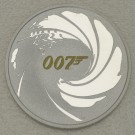 Silbermünze 1oz "James Bond 007" 2021 (koloriert) James Bond (Tuvalu)