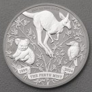 Silbermünze 1oz "The Perth Mint" 2024 125th Anniversary 19% (Australien)