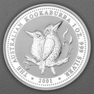 Silbermünze 1oz "Kookaburra" 2001 (Australien)