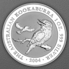 Silbermünze 1oz "Kookaburra" 2004 (Australien)