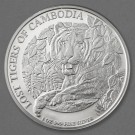 Silbermünze 1oz "Lost Tigers of Cambodia" 2023 (Kambodscha)