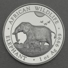 Silbermünze 1oz "Elefant" 2022 African Wildlife (Somalia)