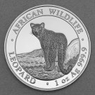 Silbermünze 1oz "Leopard" 2018 African Wildlife (Somalia)