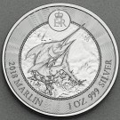 Silbermünze 1oz "Marlin" 2018 Cayman Sea Life (Kaimaninseln)