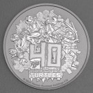 Silbermünze 1oz "Teenage Mutant Ninja Turtles™" 2024 - 40th Anniversary (Tuvalu)