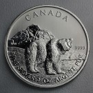 Silbermünze 1oz "Grizzly" 2011 Wildlife Canada (Kanada)