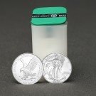 Silbermünze 20 x 1oz "American Eagle" aktueller Jahrgang Tube diff. (USA)