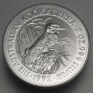 Silbermünze 2oz "Kookaburra" 1992 (Australien)