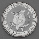 Silbermünze 2oz "Kookaburra" 2001 (Australien)