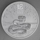 Silbermünze 2oz "Schlange" 2025 Lunar III – Year of the Snake (Australien)