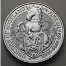 Silbermünze 2oz "Unicorn of Scotland" 2018 The Queen's Beasts (Großbritannien)
