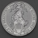 Silbermünze 2oz "Yale of Beaufort" 2019 The Queen's Beasts (Großbritannien)