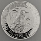 Silbermünze 10oz "Kookaburra" 1992 (Australien)