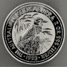 Silbermünze 2oz "Kookaburra" 1993 (Australien)