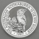 Silbermünze 10oz "Kookaburra" 1997 (Australien)