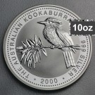 Silbermünze 10oz "Kookaburra" 2000 (Australien)