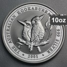 Silbermünze 10oz "Kookaburra" 2001 (Australien)