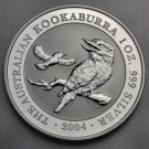 Silbermünze 1oz "Kookaburra" 2004 (Australien)