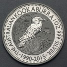 Silbermünze 1oz "Kookaburra" 2015 (Australien)