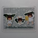 Goldbarren 1g "Engel/Fröhliche Weihnachten"(Motiv) 