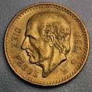 Goldmünze 10 Pesos "Hidalgo" Centenario (Mexiko)