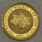 Goldmünze 1/10oz "Australian Nugget 1988" 