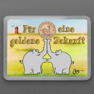 Goldmünze 1/10oz "Krügerrand" Motivbox – Küssende Ottifanten (Südafrika)