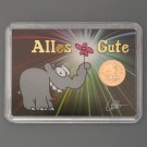 Goldmünze 1/10oz Krügerrand "Ottifant - Alles Gute"