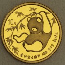 Goldmünze 1/10oz "Panda" 1985 (China)