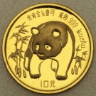 Goldmünze 1/10oz "Panda" 1986 (China)