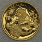 Goldmünze 1/10oz "Panda" 1998 (China)