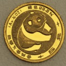 Goldmünze 1/20oz "Panda" 1983 (China)