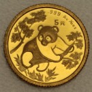 Goldmünze 1/20oz "Panda" 1992 (China)