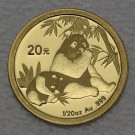 Goldmünze 1/20oz "Panda" 2007 (China)