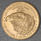 Goldmünze 1/2oz "American Eagle" aktueller Jahrgang (USA)