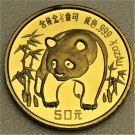Goldmünze 1/2oz "Panda - 1986" (China) 
