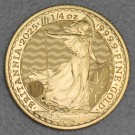 Goldmünze 1/4oz "Britannia" aktueller Jahrgang (Großbritannien)