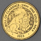 Goldmünze 1/4oz "Bull of Clarence" 2023 Royal Tudor Beasts (Großbritannien)